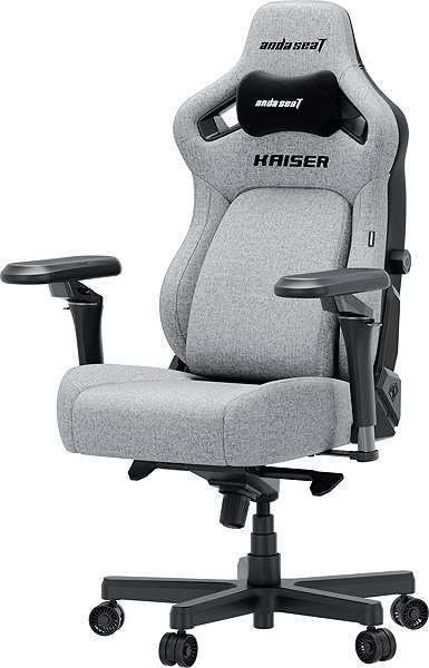 Gaming Chair Anda Seat Kaiser 4 V2 Size XL Gray Fabric ...