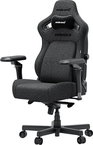 Gaming Chair Anda Seat Kaiser 4 V2 Size XL Dark Gray Fabric ...