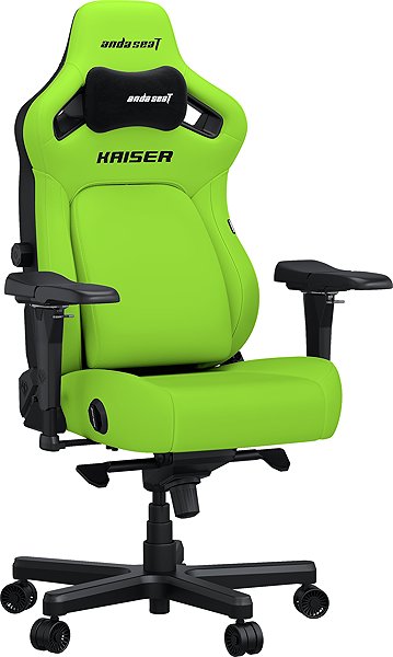 Gaming Chair Anda Seat Kaiser 4 Premium Gaming Chair Size XL Cyber green PVC ...