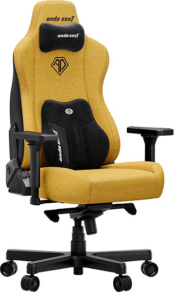 Gaming Chair Anda Seat Kaiser 3E XL Bright Yellow Fabric ...