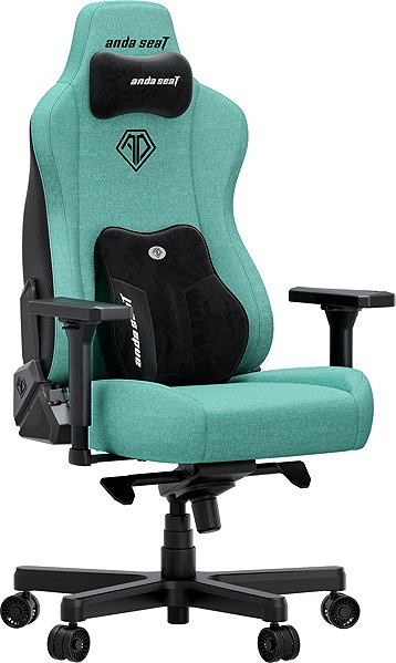 Gaming Chair Anda Seat Kaiser 3E XL Light Blue Fabric ...