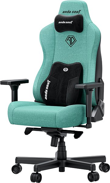 Gaming Chair Anda Seat Kaiser 3E XL Light Blue Fabric ...