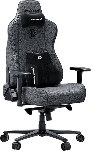 Gaming Chair Anda Seat Novis Plus XL Dark Grey Fabric ...