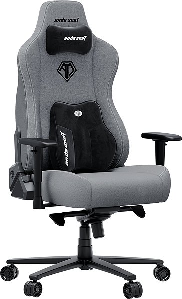 Gaming Chair Anda Seat Novis Plus XL Grey Fabric ...