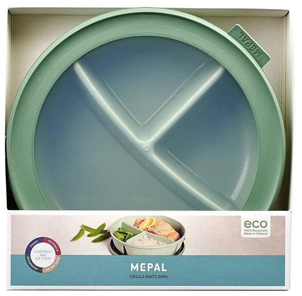 Lunch Box Mepal Bento bowl Cirqula 0,25 + 0,25 + 0,5 ml Nordic Sage ...