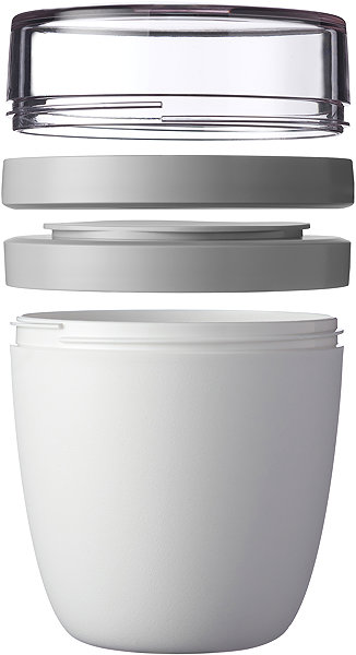 Lunch Box Mepal Dining box Ellipse Mini 0,3 + 0,12 l Vivid Mauve ...