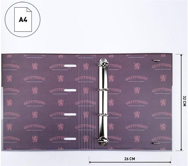 Arch Folder Harry Potter: Gryffindor Logo - two-ring binder ...