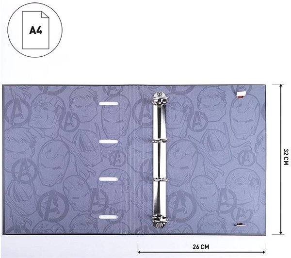 Arch Folder Marvel: Avengers - two-ring binder ...
