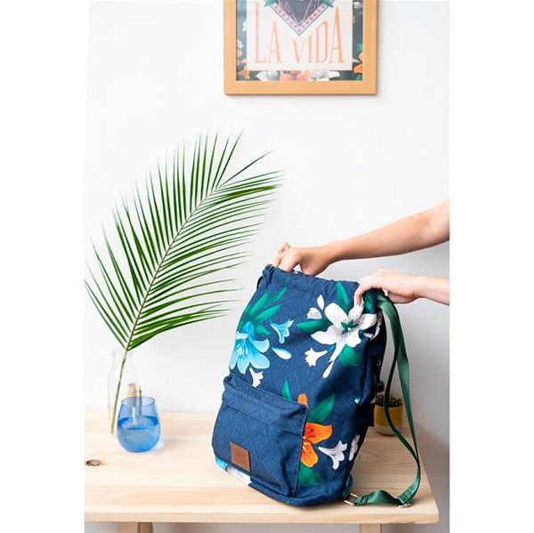 Backpack Frida Kahlo: Flores - backpack .
