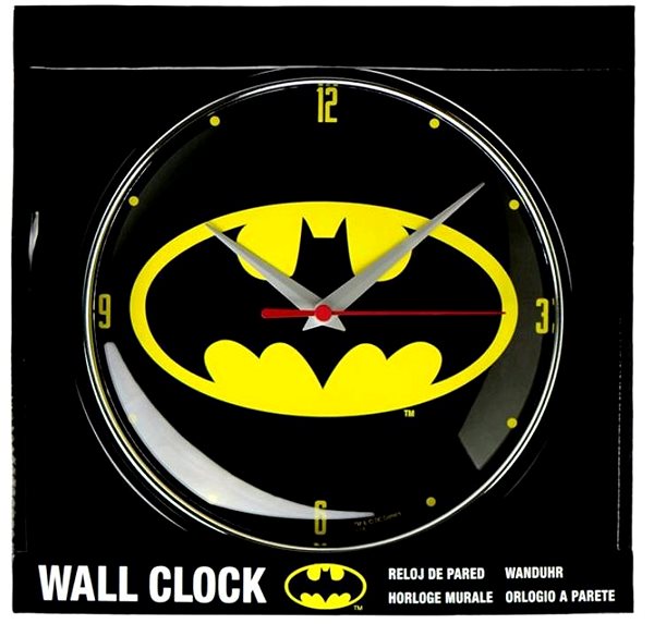 Wall Clock DC Comics: Batman Logo - clock ...