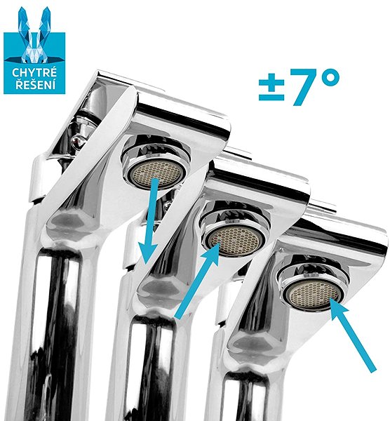 Tap Mereo Basin mixer, Dita, without spout, chrome ...