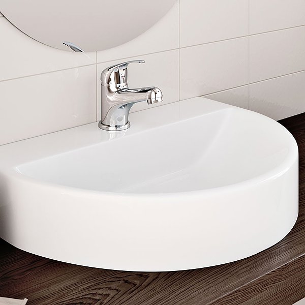Tap Mereo Basin mixer, Lila, without spout, chrome ...