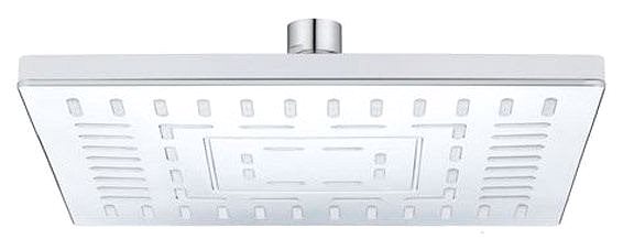 Vodovodná batéria Mereo Termostatická nástenná vaňová batéria s hadicou, ručnou a tanierovou hranatou sprchou 220 × 220 mm Príslušenstvo
