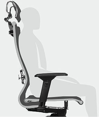 Office Chair MERCURY STAR Samurai L2-9D, black ...