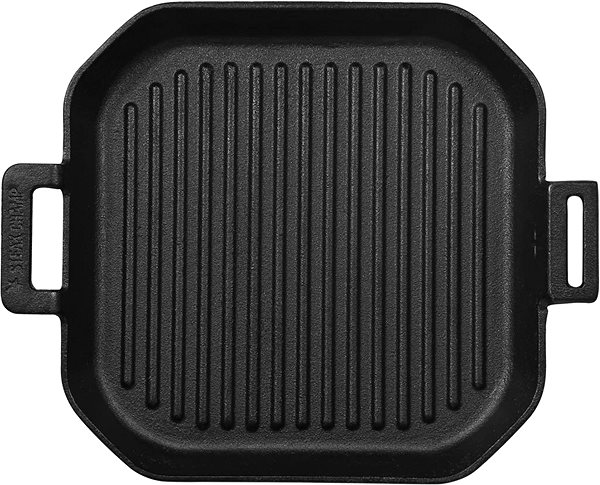 SteakChamp Cast Iron Frying Pan .