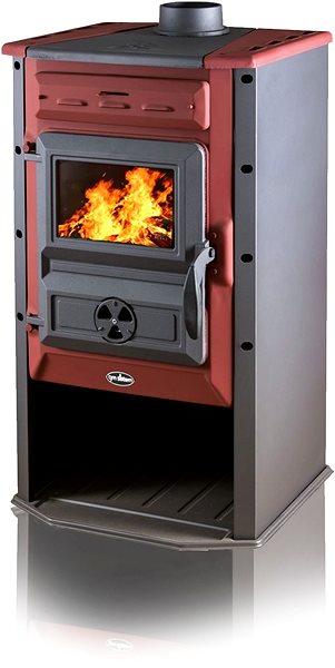 Wood Stove Tim System Magic Stove, Red Lifestyle