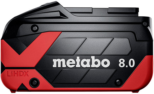 Nabíjateľná batéria na aku náradie Metabo Aku článok LiHDX 18 V, 8,0 Ah ...