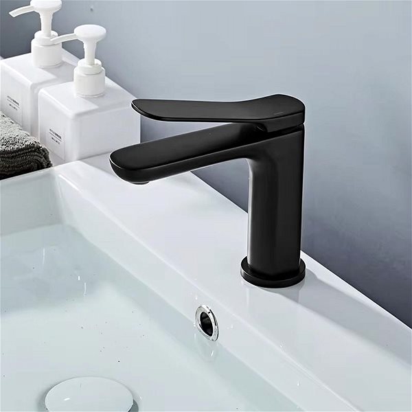 Tap REA Creek Basin mixer, black matt ( REA-B8403 ) ...