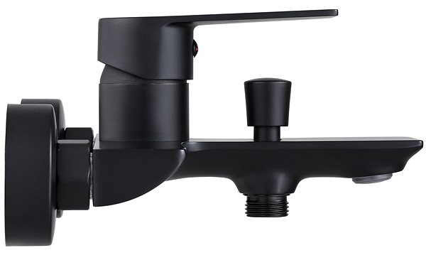 Tap REA Urban Bathtub Faucet with Accessories, Black ( REA-B9910 ) ...