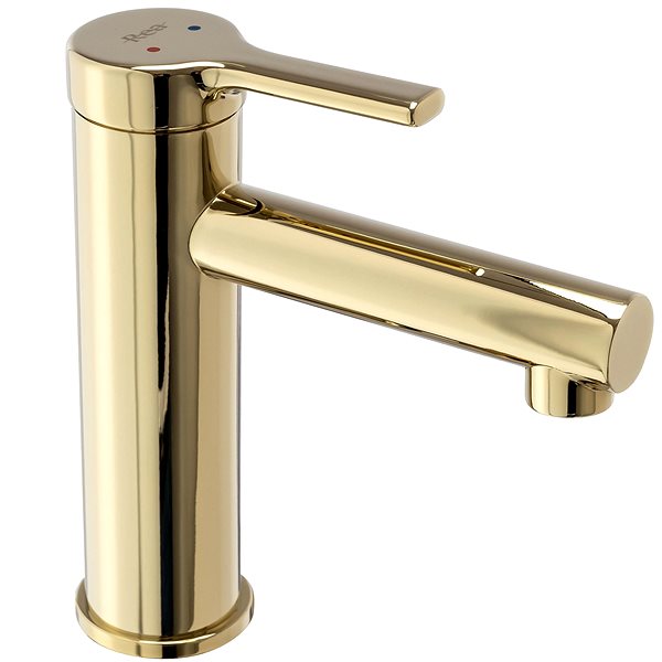 Tap REA Pixel Basin mixer, gold ( REA-B2018 ) ...