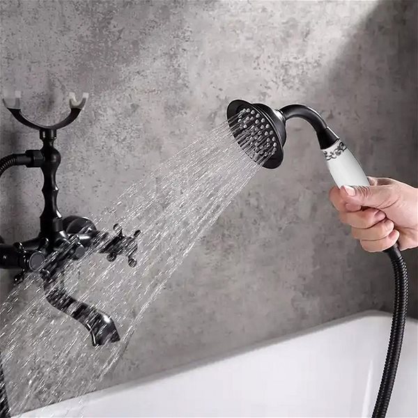 Tap REA Rustico Old bath mixer, black ( REA-B0701 ) ...