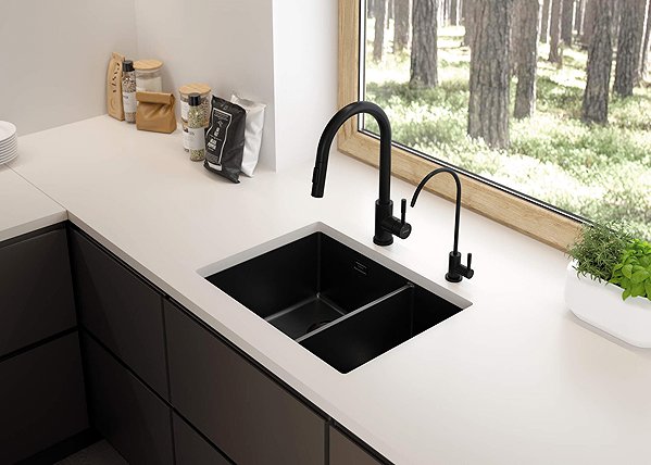 Tap DEANTE Sink spout for filtered water, black ( BEZ_N62F ) ...