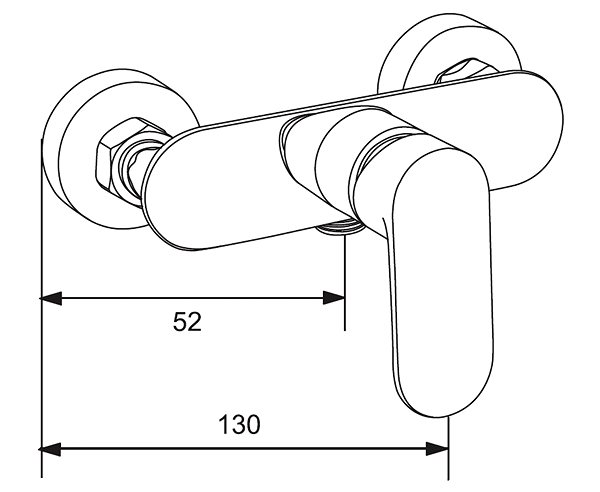 Tap MEXEN Milo DF40 SET basin mixer + shower mixer with accessories, black 71304DF40 - 70 ...