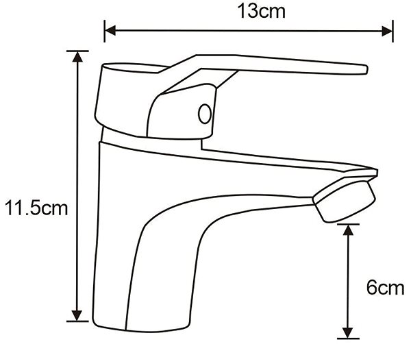 Tap MEXEN Caro DF62 SET bath and basin mixer, chrome 746603DF62-00 ...