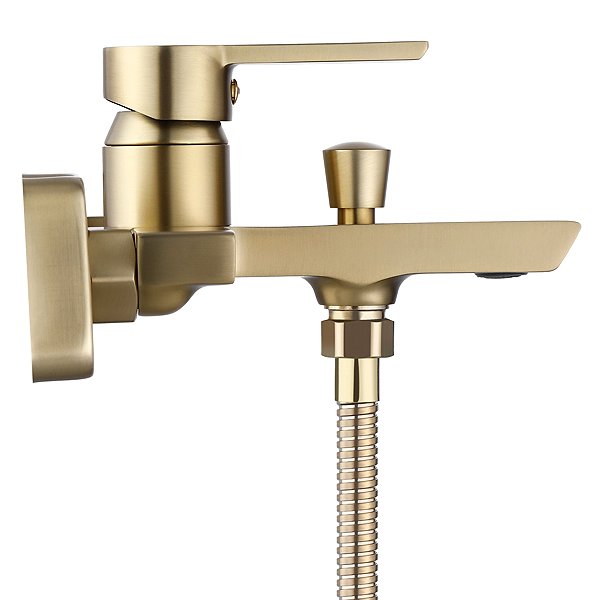 Tap REA Brushed gold bath mixer (REA-B6414) ...