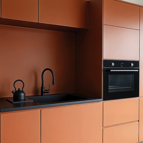 Tap Kuchinox ELZA floorstanding sink mixer with flexible arm (BKE_B61D) ...