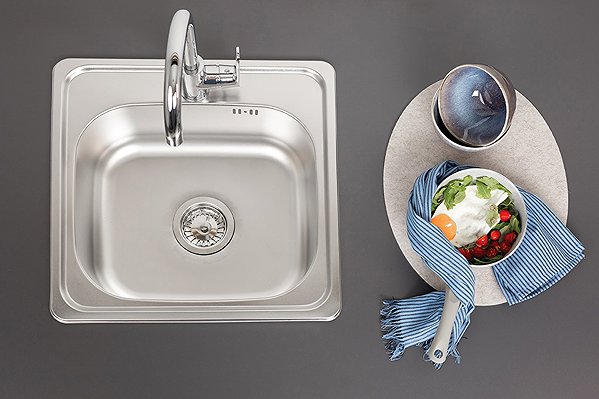 Tap Kuchinox DIMA U-handle kitchen sink mixer (BQD_068D) ...