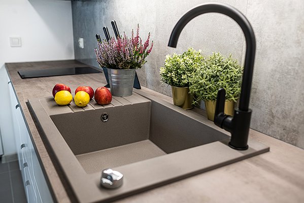 Tap Kuchinox DIMA U-handle kitchen sink mixer (BQD_768D) ...