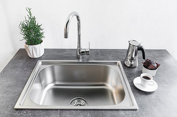 Tap Kuchinox FRESNO U-handle kitchen sink mixer (BQF_068D) ...