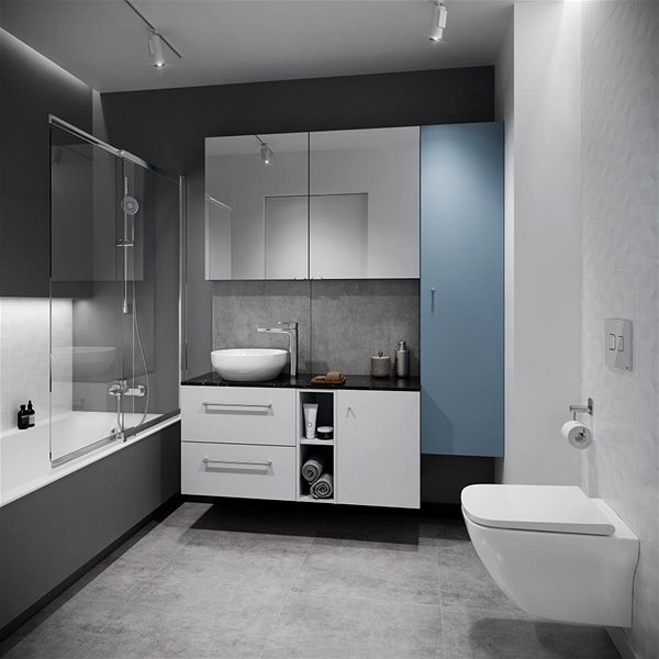 Tap Cersanit Larga, tall, chrome (S951-392) ...