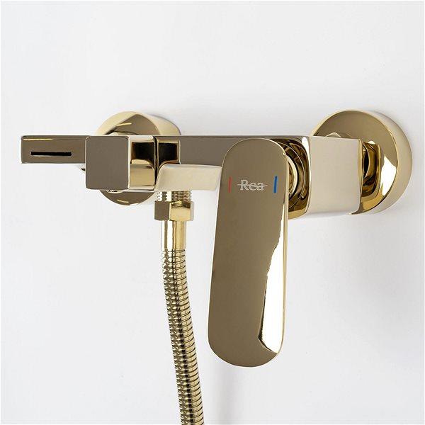 Tap Rea bath mixer Berg gold (REA-B2043) ...