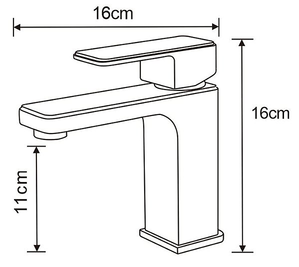 Tap MEXEN Cetus basin mixer, gold (744300-50) ...