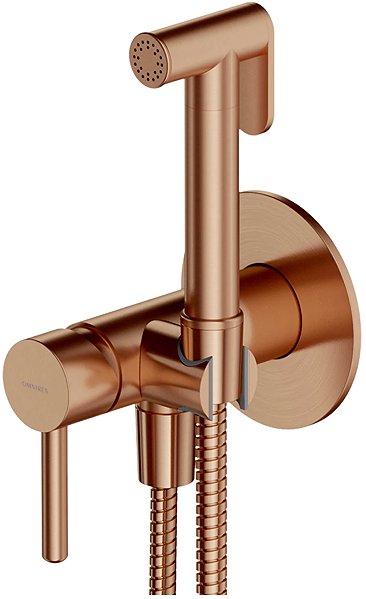 Tap OMNIRES Y pedestal bidet mixer, old copper /CPB/ (SYSYBI2CPB) ...
