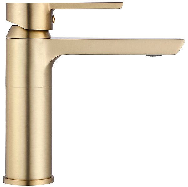Tap REA Argus Basin mixer, brushed gold (REA-B6410) ...