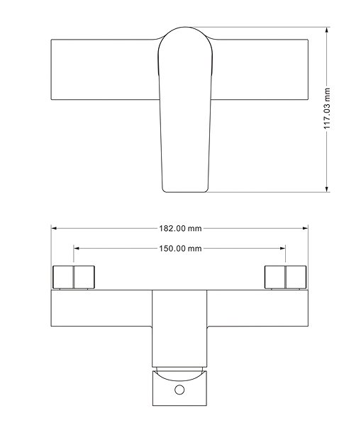 Tap Mexen Lynx DF40 Set basin and shower mixer with accessories, black (745914DF40-70) ...