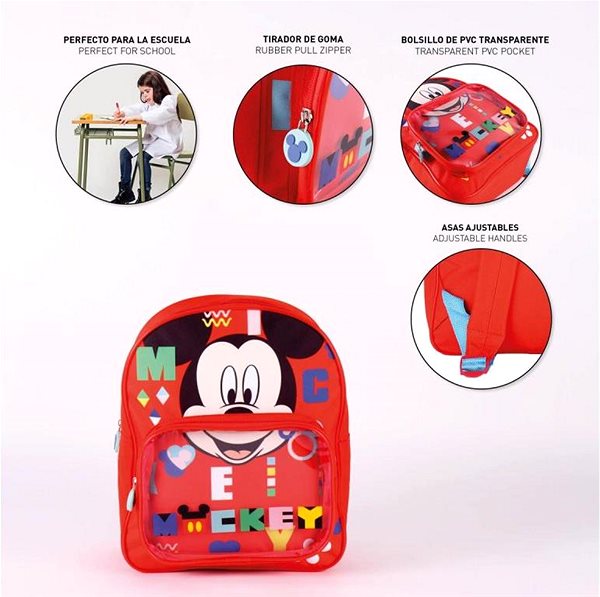 Detský ruksak Mickey Mouse - Mickey - školní batoh ...