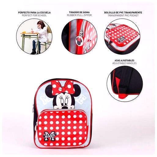 Detský ruksak Mickey Mouse - Minnie - školní batoh ...