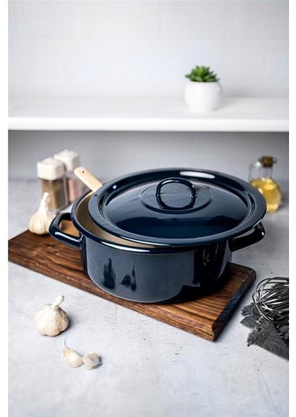 Pot Metalac Finland, casserole with lid 36 cm, 15 l ...