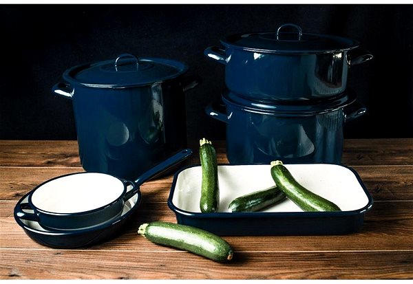 Pot Metalac Finland, casserole with lid 36 cm, 15 l ...