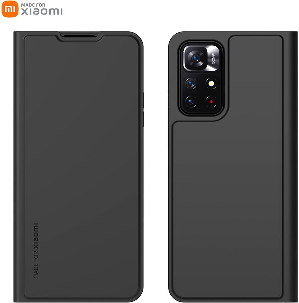 Puzdro na mobil OEM Made for Xiaomi Book Pouzdro na Xiaomi Redmi Note 11s 5G Black ...