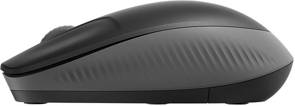 Maus Logitech Wireless Mouse M190 - Charcoal Seitlicher Anblick