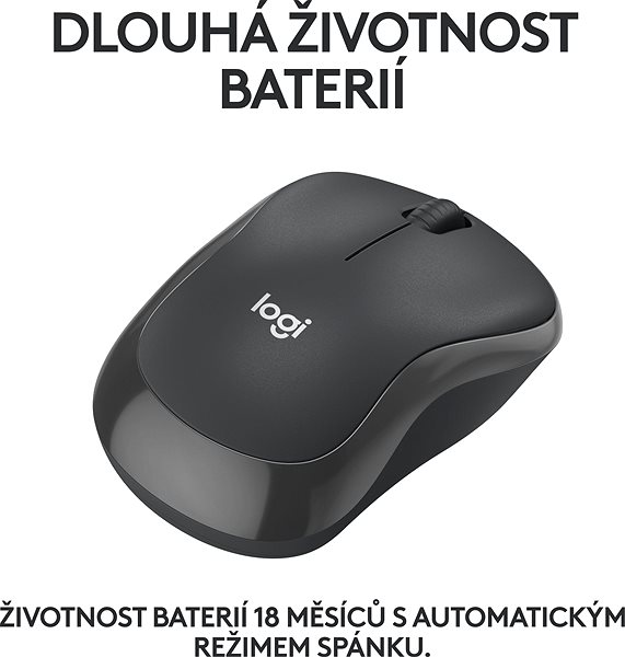 Egér Logitech M240 Silent Bluetooth Mouse Graphite ...