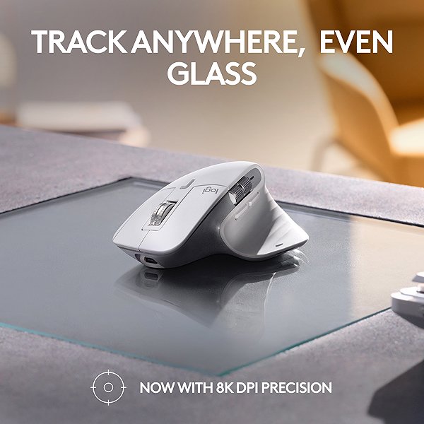 Mouse Logitech MX Master 3S For Mac Pale Grey ...