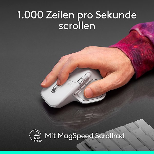 Maus Logitech MX Master 4 for MAC, Space Black ...