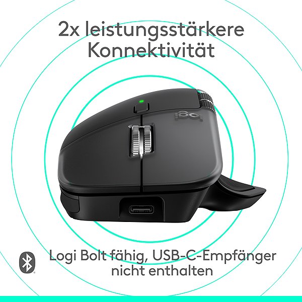 Maus Logitech MX Master 4 for MAC, Space Black ...