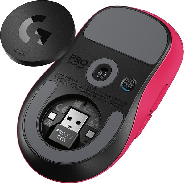 Gaming Mouse Logitech PRO X SUPERLIGHT 2 DEX, magenta ...